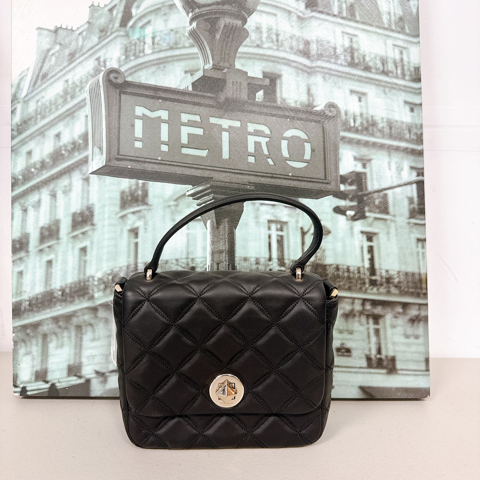 Kate Spade K8162 Natalia Square Crossbody Bag In Black